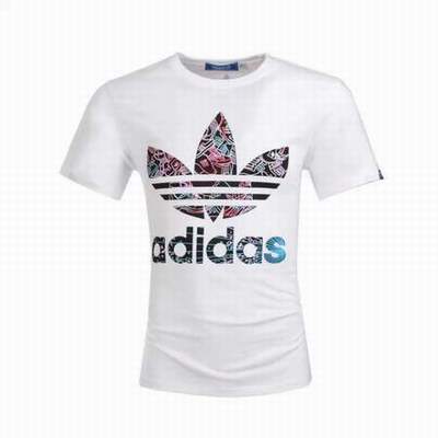 tee shirt adidas femme fleur